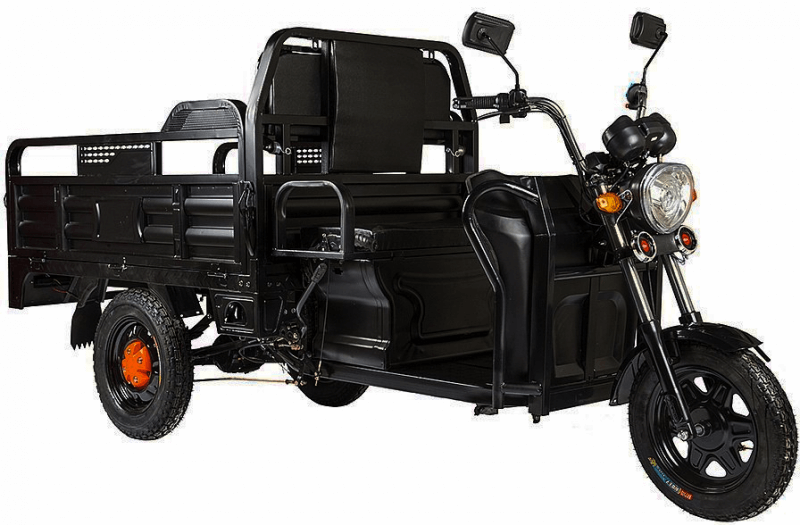 Грузовая электрическая тележка (электротрицикл) Rutrike D2 1500 60V1000W